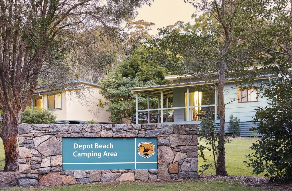 Depot Beach Cabins Villa Durras Exteriör bild
